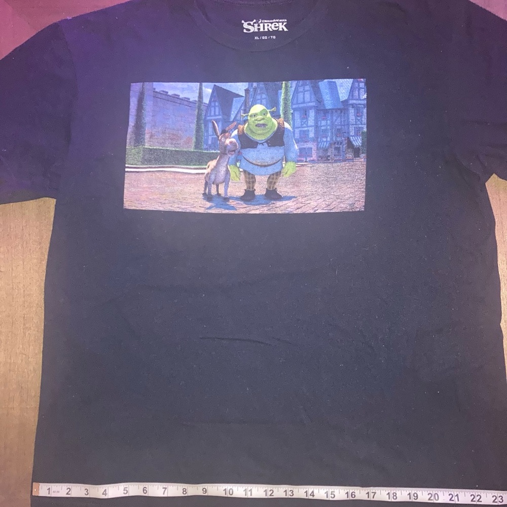 Shrek Graphic T-Shirt in Black